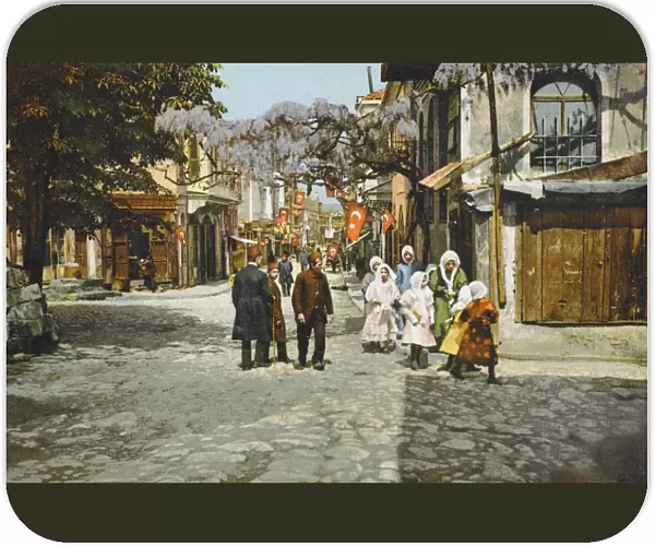 Uskudar (Scutari), Turkey - Street Scene