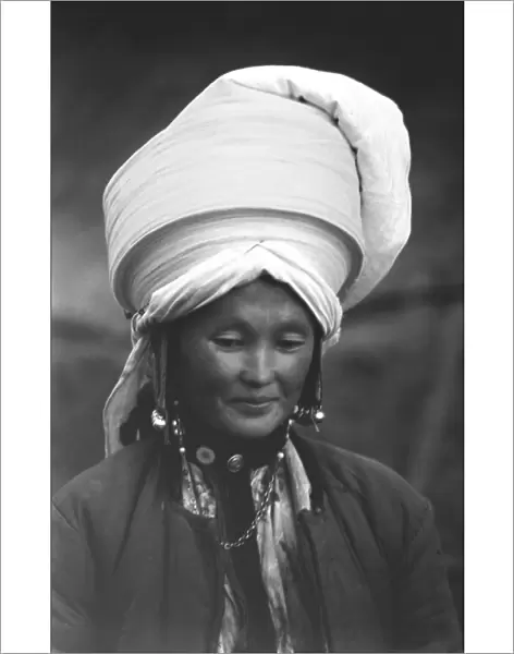 Kashgar Trip - Uyghur Woman - Headdress