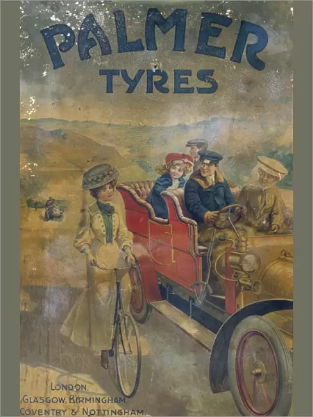 Poster advertising Palmer tyres
