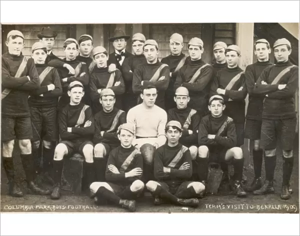 Columbia Park Boys Football Team 1909