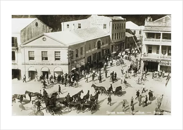 Bermuda - Hamilton - Street Scene