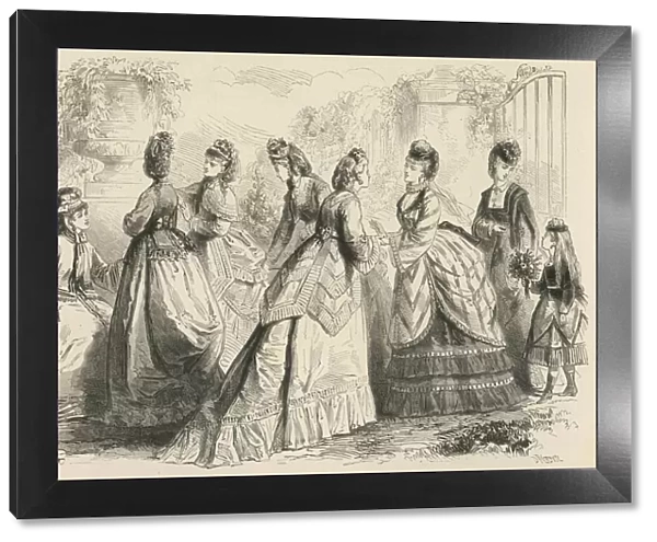 French Spring fashions in 1870