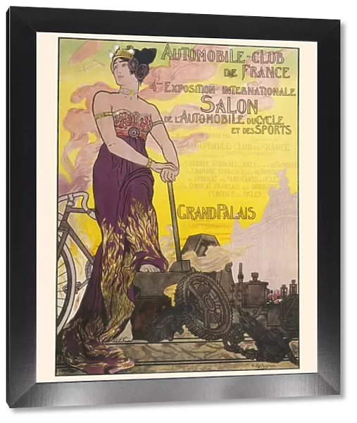 Poster for the 4th Paris Motor Show 1901