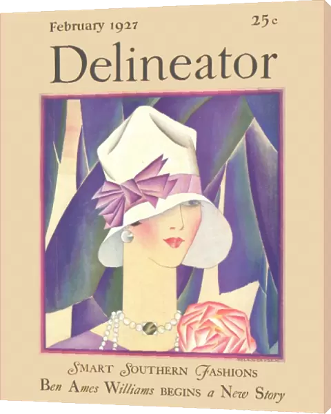 Delineator front cover, February 1927