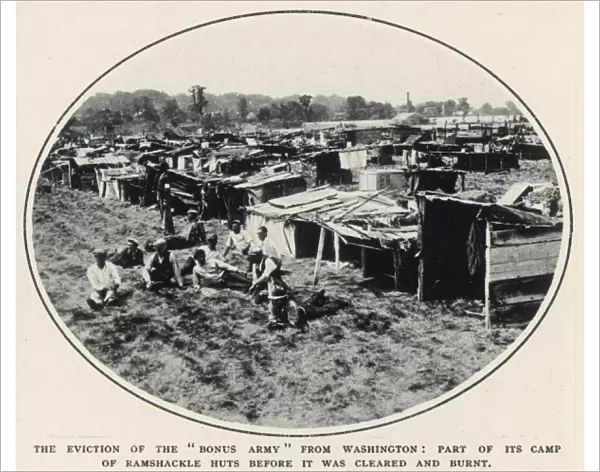 The Bonus Army Camp before it was Destroyed