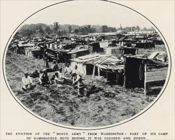 The Bonus Army Camp before it was Destroyed