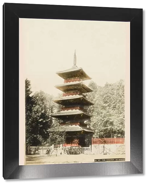 The five-storey Pagoda at Nikko, Japan