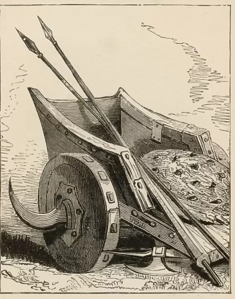 An Ancient British War Chariot