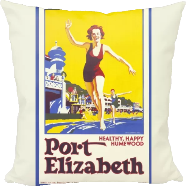 Poster advertising Port Elizabeth, South Africa