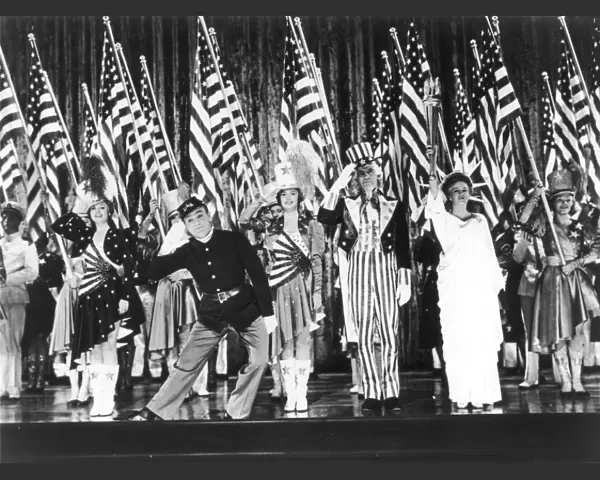 Patriotic American Stage Show