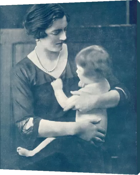 Clementine Churchill with daughter Marigold
