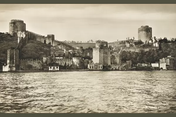 View of the Rumeli Castle, Constantinople