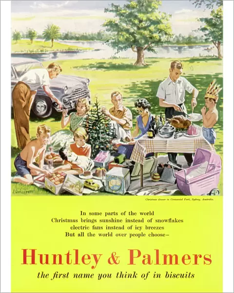 Christmas in Australia, Huntley and Palmers biscuits