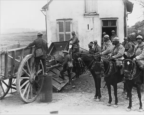 French cavalry 1918
