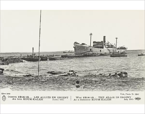 Supply ship - Sed Dul-Bahr, Dardanelles 1914