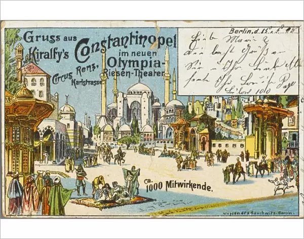 German Theatrical show - Constantinople
