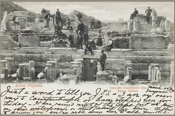 Ephesus - Turkey - The new excavations in 1899