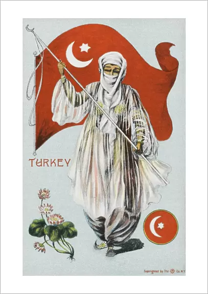 Patriotic pro-Turkish card