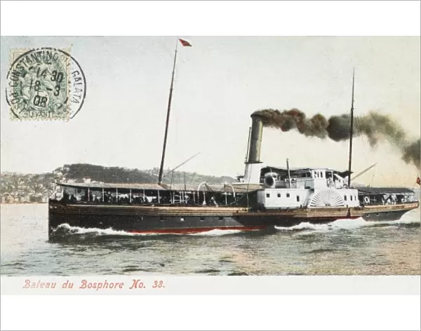 Constantinople Ferryboat on the Bosphorus