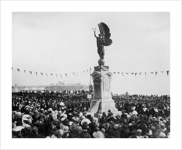 Edward VII Memorial unveiling at Brighton and Hove