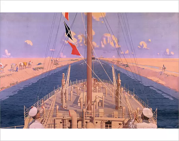 Poster of the Suez Canal