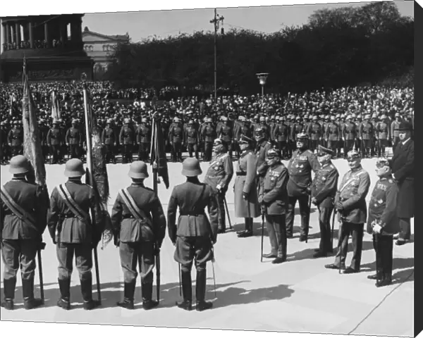 Parade of German Guards