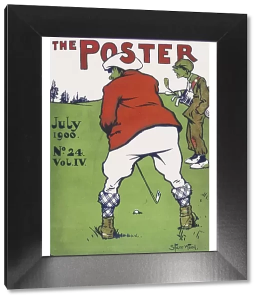 Cover design for The Poster, July 1900