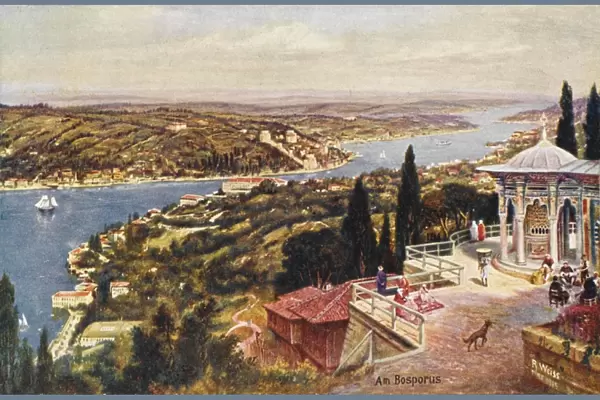 View toward the Black Sea - Constantinople