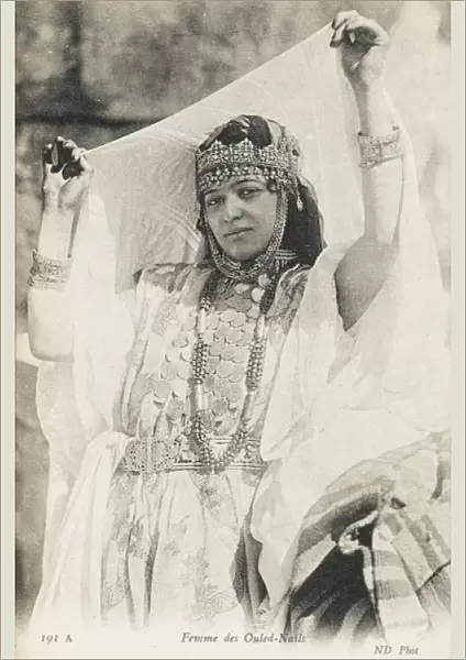 Woman of the Algerian Berber Ouled Nails Tribe