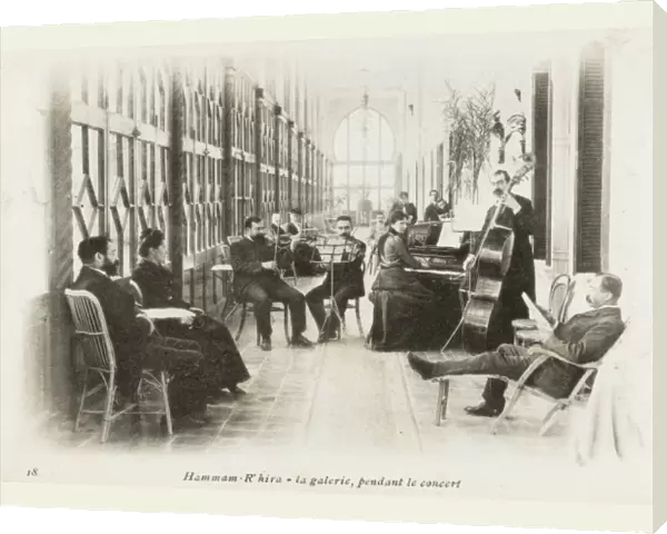 The Gallery of the Steam Bath during a concert