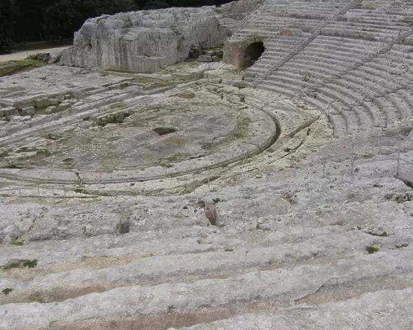 The Greek Theatre, Syracuse, Sicily, Italy