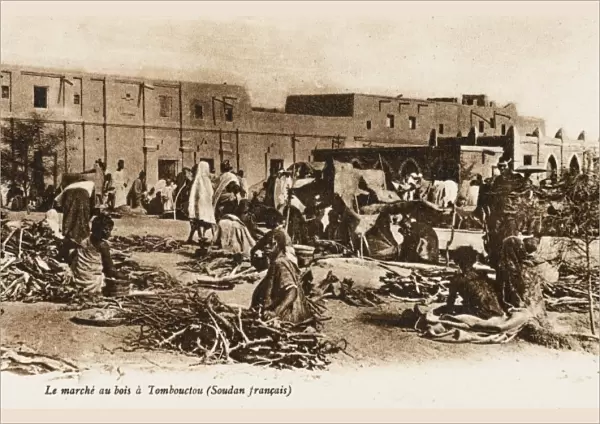 Timbuktu, Mali - The Wood Market