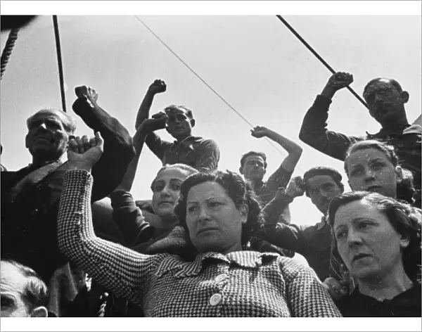 Harbour workers WWII