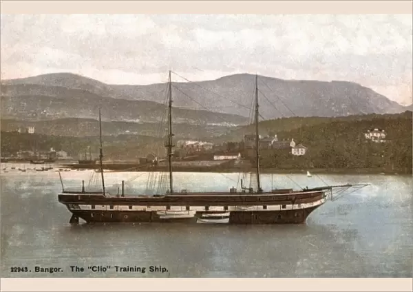 Training Ship Clio, Bangor, Menai Straits, North Wales