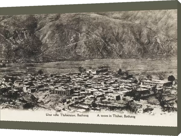 Tibet, China - Village of Bathang