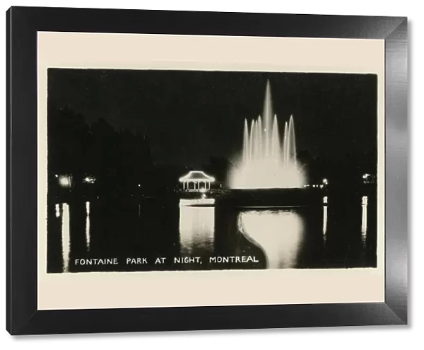 Fontaine Park, Montreal, Canada