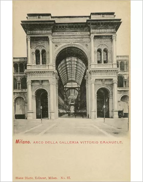 Galleria Vittorio Emanuele - Milan, Italy