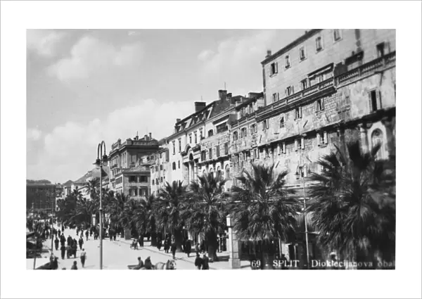 Split, Croatia - Diocletians Palace on the Waterfront