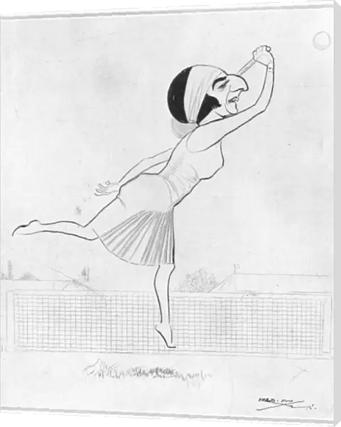 Suzanne Lenglen by Fred May