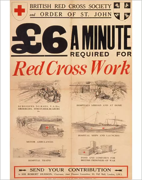 Red Cross Poster - World War I