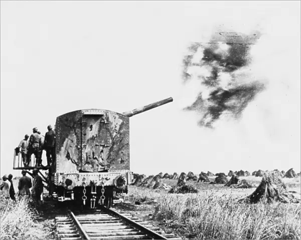 French railway artillery WWI