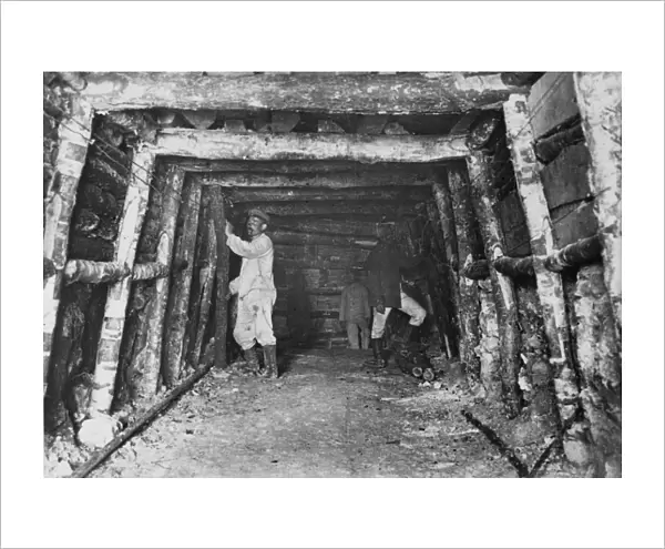 German tunnellers WWI
