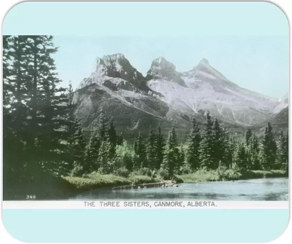 Canada - The Three Sisters, Canmore, Alberta