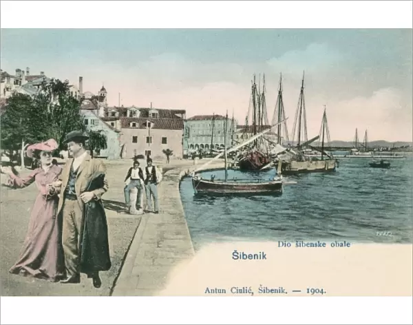 Sibenik, Croatia - Quayside