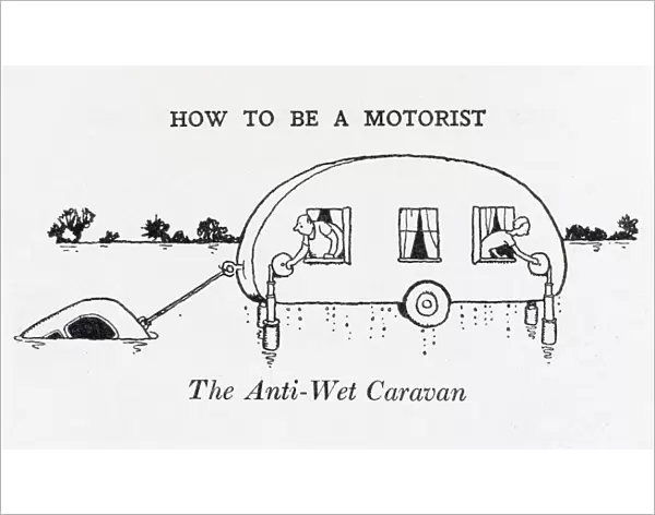 The Anti-wet caravan  /  W H Robinson
