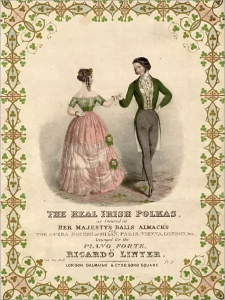 Music cover for The Real Irish Polkas