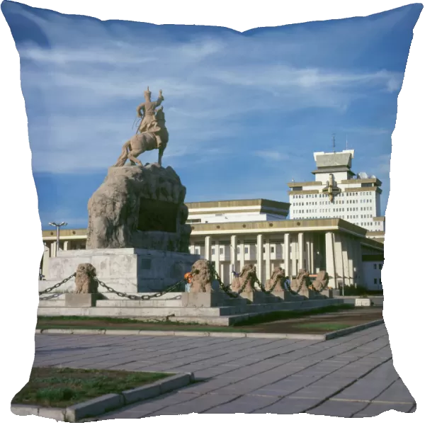 Memorial at Ulaanbaatar, Mongolia