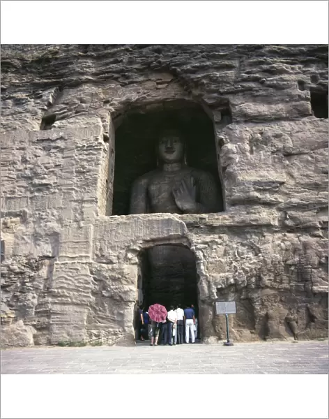 Buddha in Yungang Cave, Datong, Shanxi, China