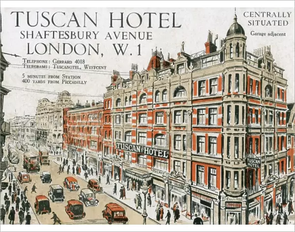 Tuscan Hotel, Shaftesbury Avenue, London