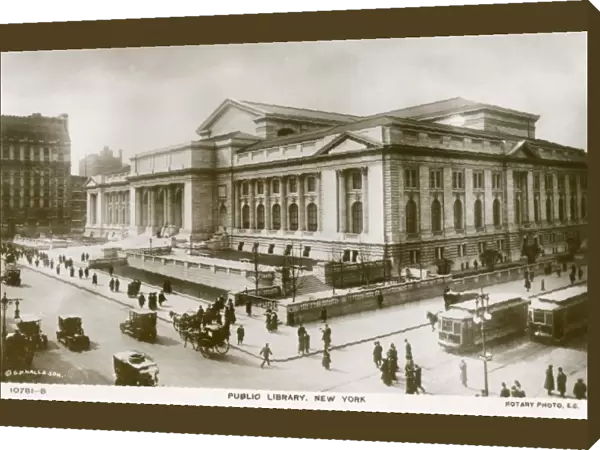 The Public Library in New York